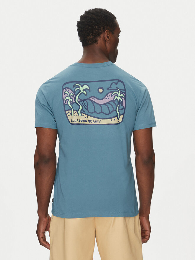 Billabong Billabong Camiseta EBYZT00296 Azul Regular Fit