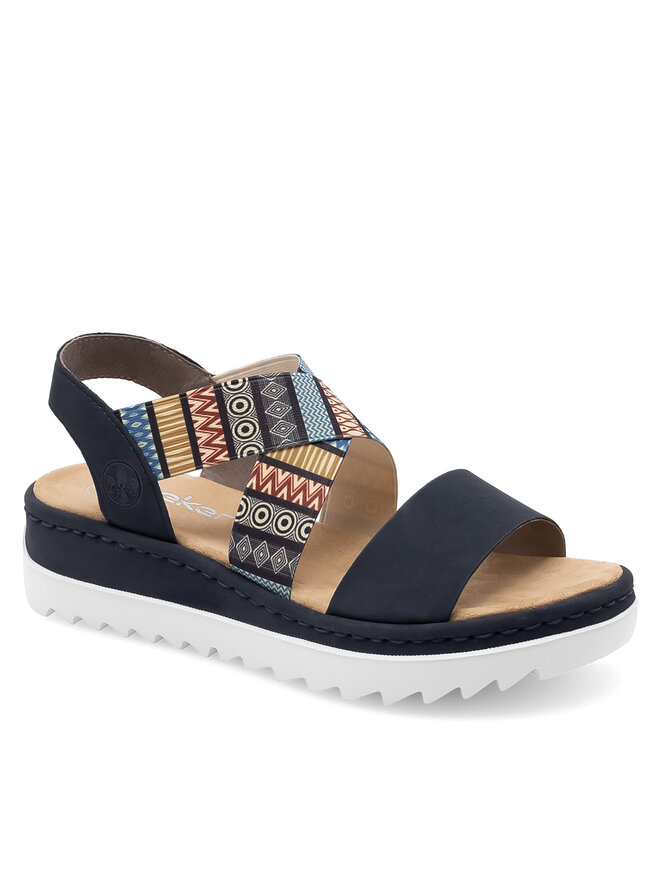Rieker Sandalen Rieker V44G8-14 Dunkelblau