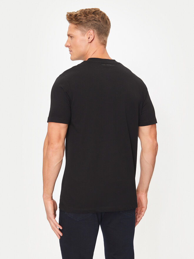 KARL LAGERFELD KARL LAGERFELD T-Shirt 755048 544224 Μαύρο Regular Fit