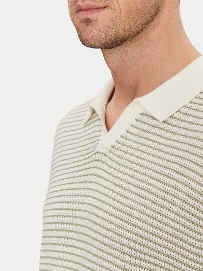 Only & Sons Only & Sons Polo Kian 22033457 Beis Relaxed Fit