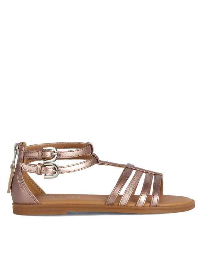 Geox Sandály Geox Jr Karly J7235D 0NFHI C8013 S Zlatá