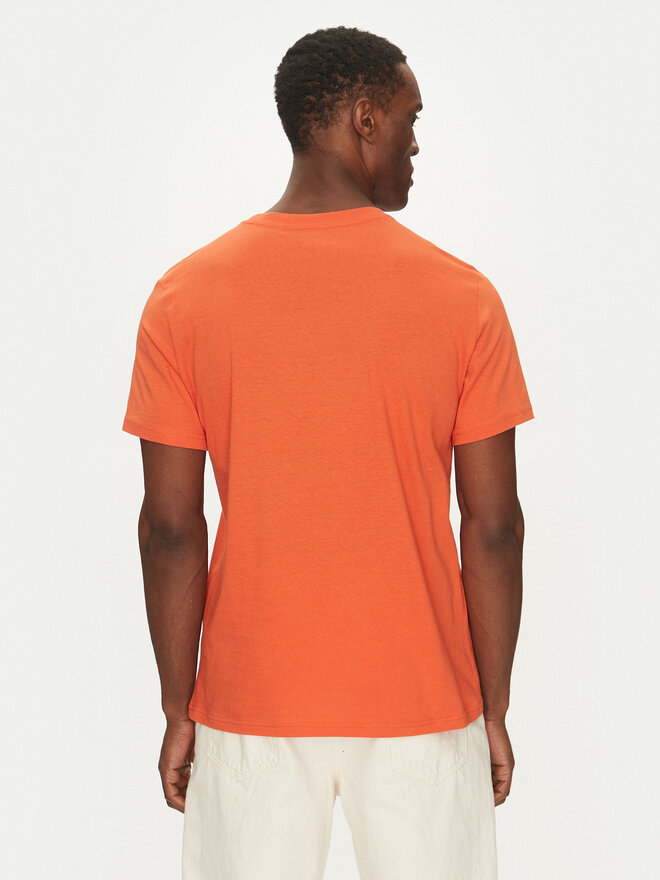 Mustang Mustang T-Shirt Austin 1016264 Orange Regular Fit