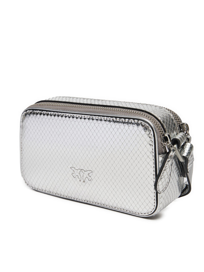 PINKO Torebka PINKO Camera Case AI 24-25 PLTT 102810 A1VG Srebrny