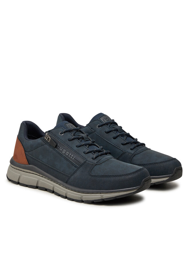Bugatti 331-arx01, Zapatos Con Cordones Hombre, Azul Oscuro, 40 EU