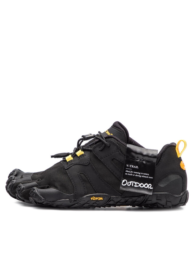Vibram Fivefingers Παπούτσια για Τρέξιμο Vibram Fivefingers V-Trail 2.0 19W7601 Μαύρο
