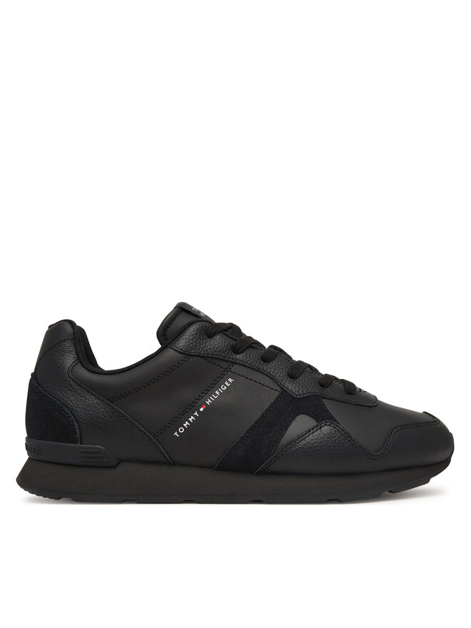 Tommy Hilfiger Sneakers Tommy Hilfiger T Hilfiger Core Lth Runner FM0FM06002 Schwarz