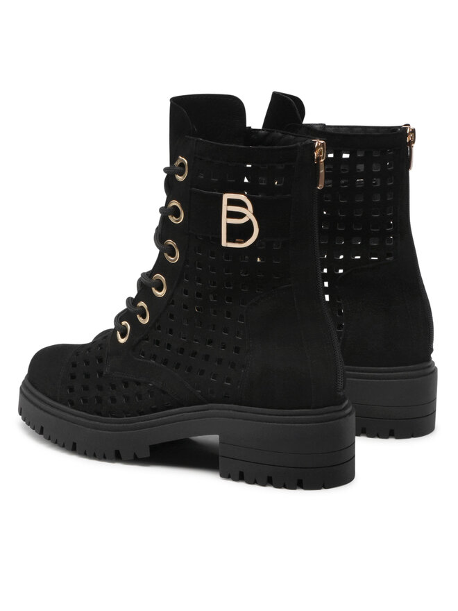 Baldowski Schnürschuhe Baldowski D03818-AFRO-005 Schwarz