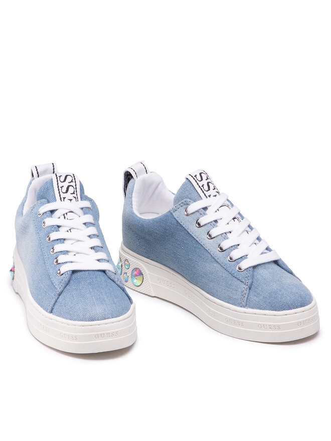 Guess Сникърси Guess Rivet4 FL6RV4 DEN12 Син