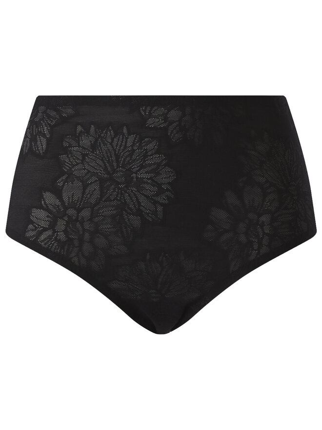 Triumph Triumph Klasikinės kelnaitės aukštu juosmeniu Fit Smart 10202477 Juoda