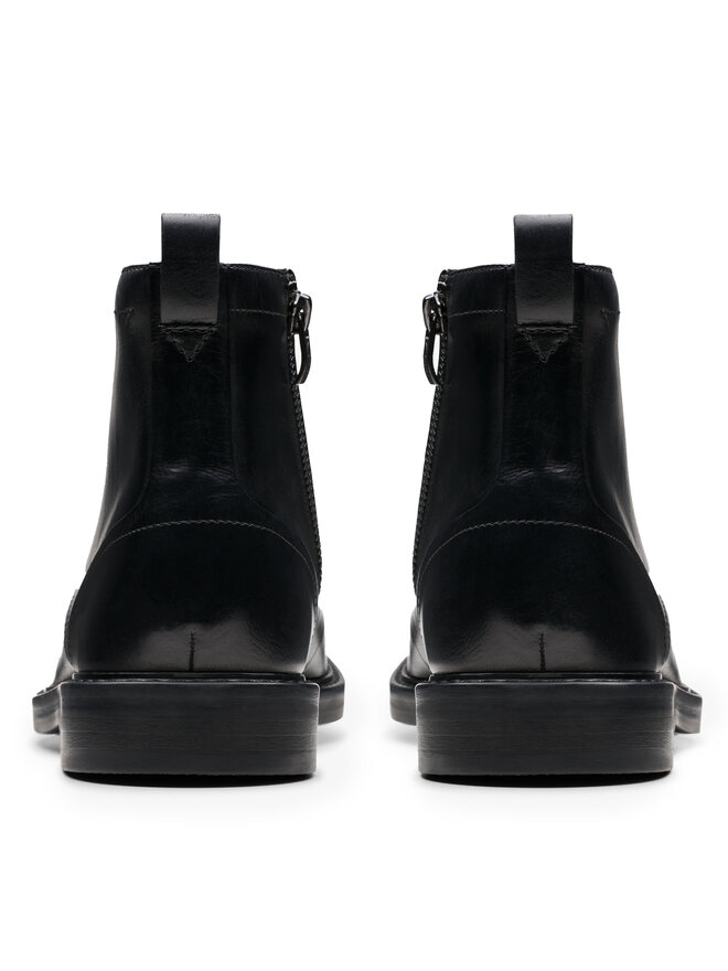 Clarks Botas altas Clarks Aldwin Cap 26179732 Negro