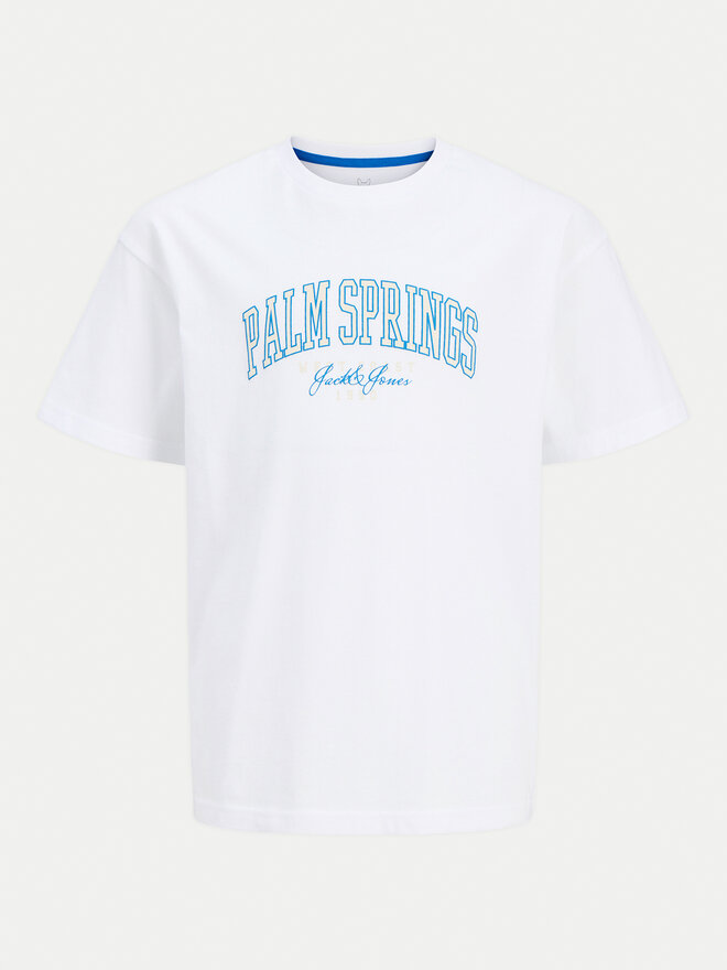 Jack&Jones Jack&Jones Marškinėliai Detroit 12269816 Balta Relaxed Fit
