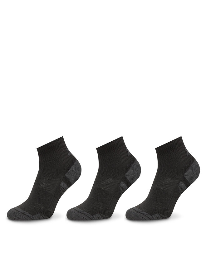 Under Armour Σετ 3 ζευγάρια ψηλές κάλτσες unisex Under Armour Performance Tech 1379510 Μαύρο