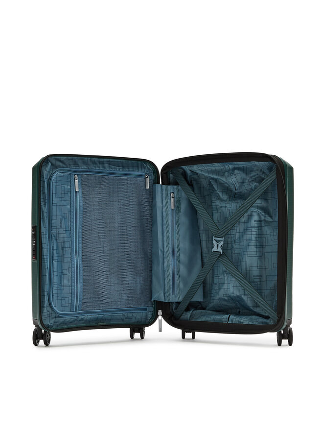 American Tourister Kabinový kufr American Tourister Aerostep 146819-1257-1INU Zelená