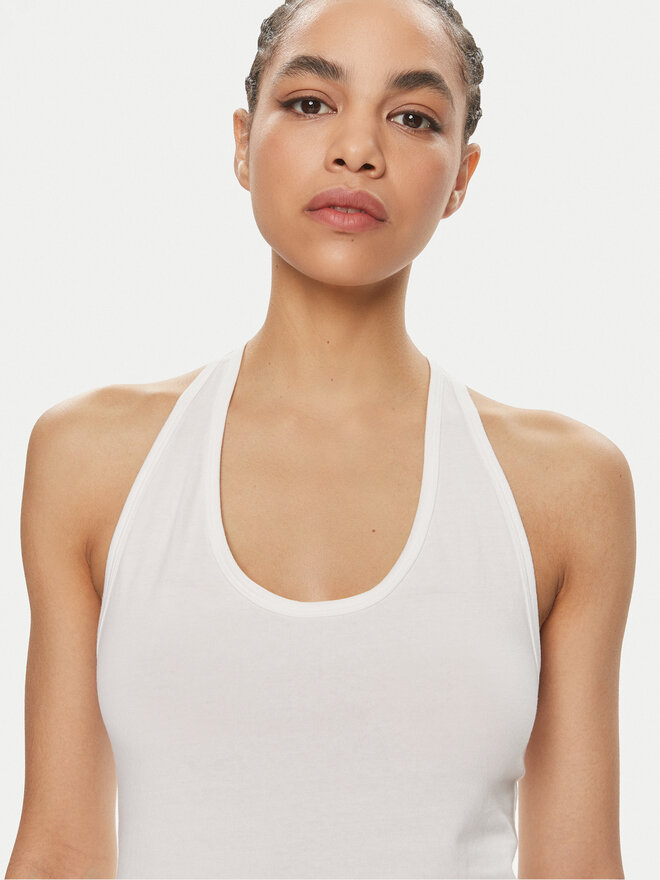 Tommy Hilfiger Tommy Hilfiger Pack de 2 tops UW0UW05014 Blanco Slim Fit