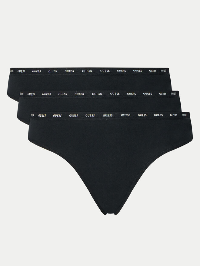 Guess Guess 3er-Set klassische Damenslips O5RG12 K6YW1 Schwarz