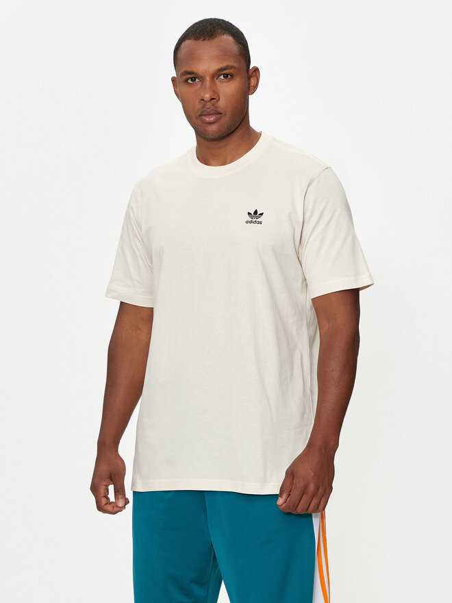 adidas adidas Marškinėliai Trefoil Essentials IZ2102 Écru Regular Fit
