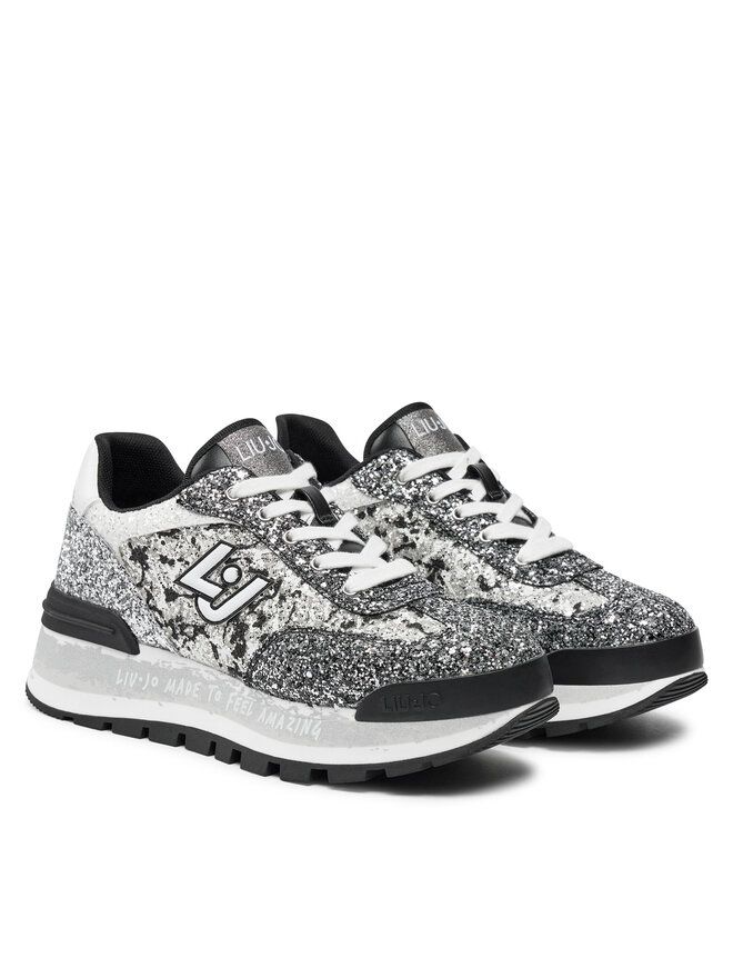 Liu Jo Sneakersy Liu Jo Amazing 26 BF4047 TX007 Srebrny