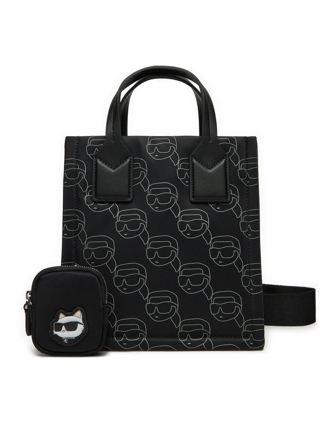 KARL LAGERFELD Handtasche KARL LAGERFELD A1W30130 Schwarz