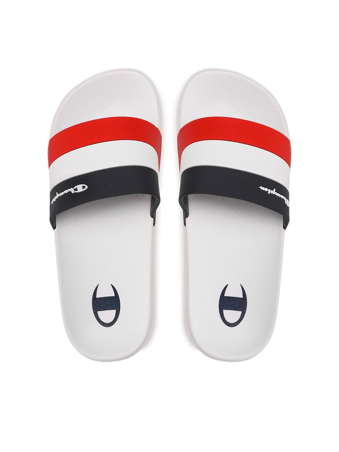Champion Šlepetės Champion Slide All American B Ps S32632-CHA-WW001 Balta