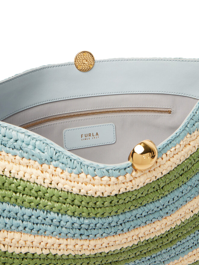 Furla Handtasche Furla Sfera Soft L WB02043 BX4447 CN 4500S Hellblau