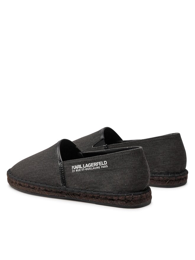 KARL LAGERFELD Espadrilles KARL LAGERFELD KL70119 Fekete