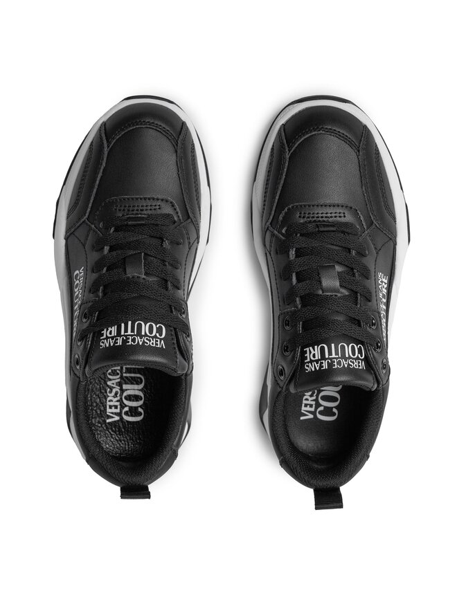 Versace Jeans Couture Sneakersy Versace Jeans Couture 75VA3SF4 Čierna