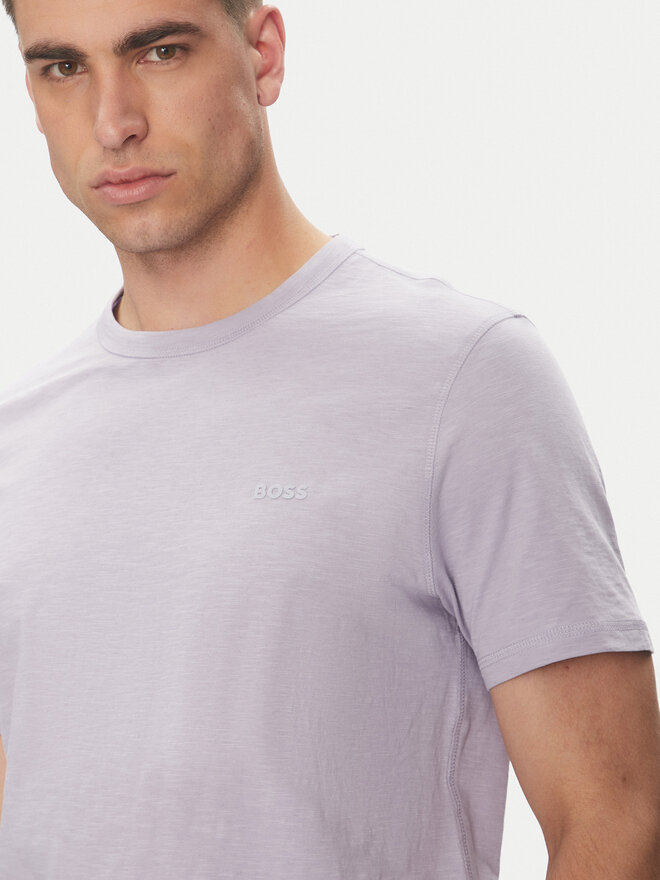 BOSS BOSS Футболка Tegood 50508243 Фіолетовий Regular Fit