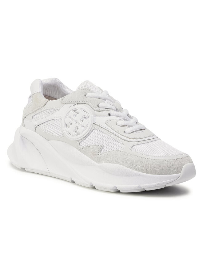 Sneakers Tory Burch Sawyer Trainer 76634 WeiB eschuhe