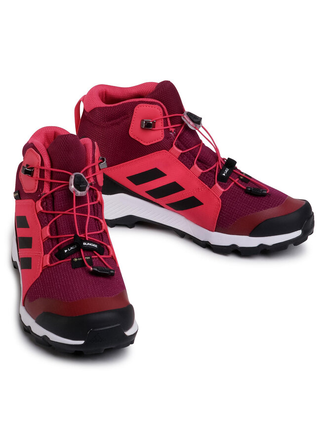 adidas Трекінгові черевики adidas Terrex Mid Gtx K GORE-TEX FW9758 Фіолетовий