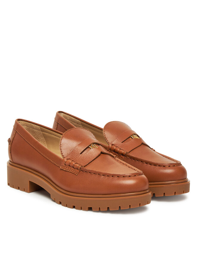 LAUREN RALPH LAUREN Slipper LAUREN RALPH LAUREN Marli 802967752002 Braun