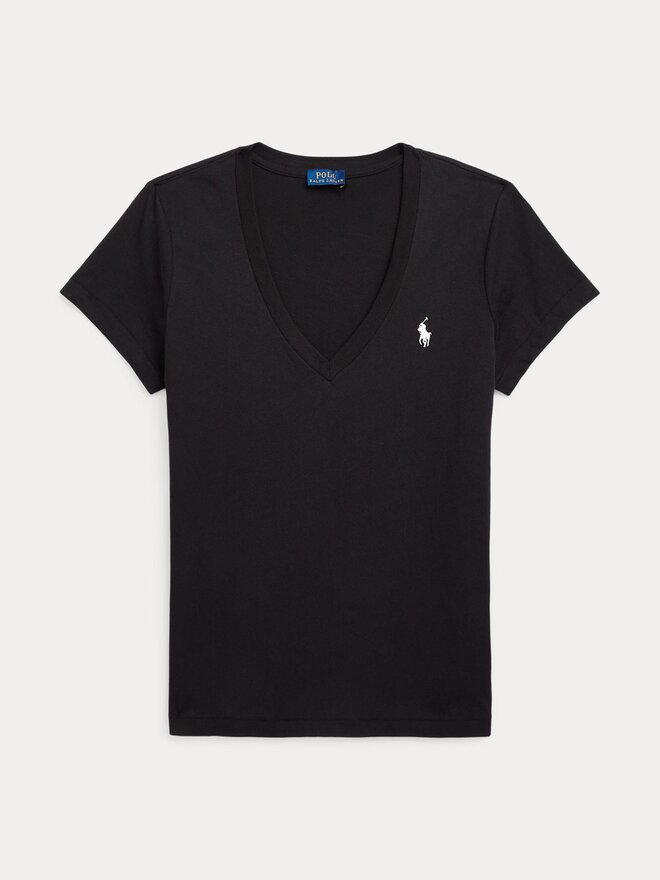 Polo Ralph Lauren Polo Ralph Lauren T-Shirt 211902403003 Μαύρο Regular Fit