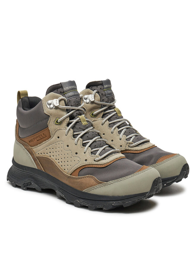Merrell Trekkingi Merrell Speed Solo Mid Wp J037859 Szary