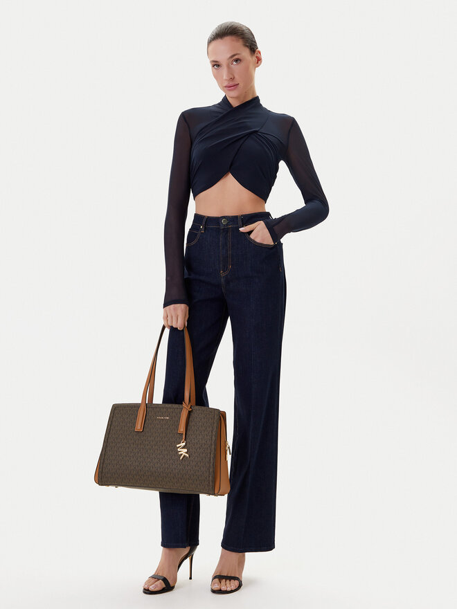 MICHAEL Michael Kors Torbica MICHAEL Michael Kors Laila 30S5G9IT2B Smeđa