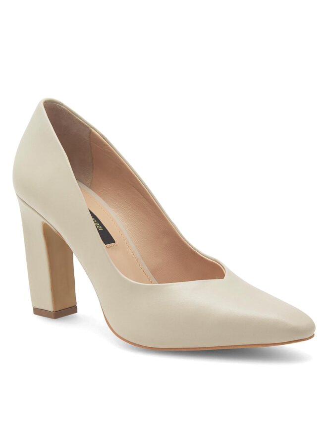 Gino Rossi Pantofi pumps Gino Rossi ETNA-112600 Écru