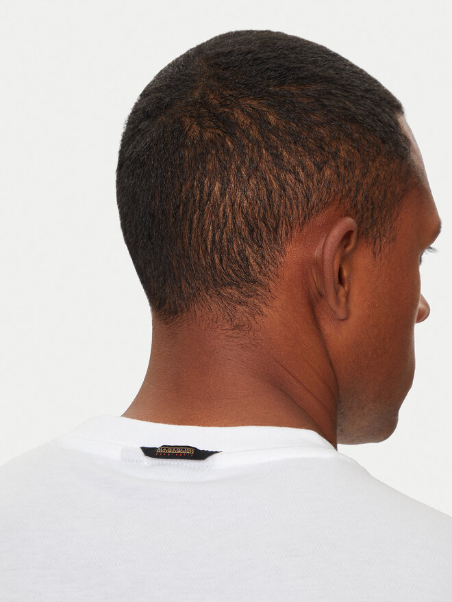 Napapijri Napapijri T-Shirt S-Rollin NP0A4I3D Λευκό Regular Fit