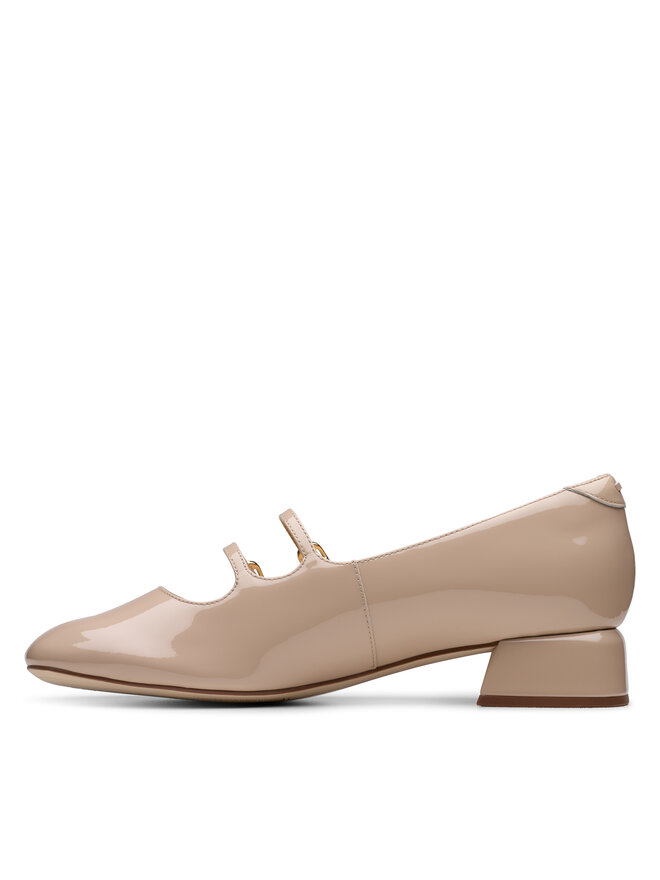 Clarks Półbuty Clarks 26181313 Beżowy