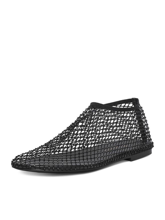 Eva Minge Ballerinas Eva Minge EO-SHAY-LT2571-1H Schwarz