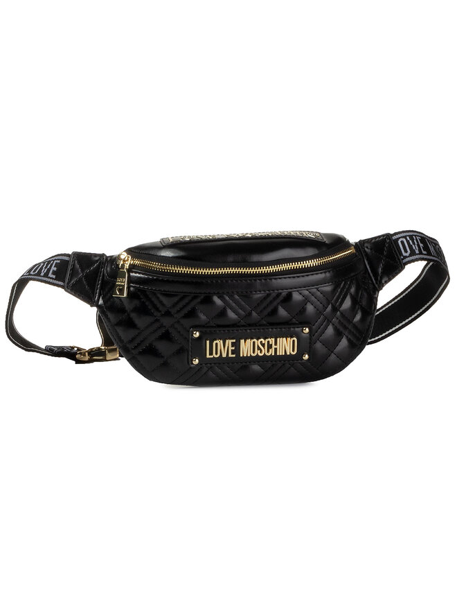 LOVE MOSCHINO Saszetka nerka LOVE MOSCHINO JC4005PP1ALA0000 Czarny