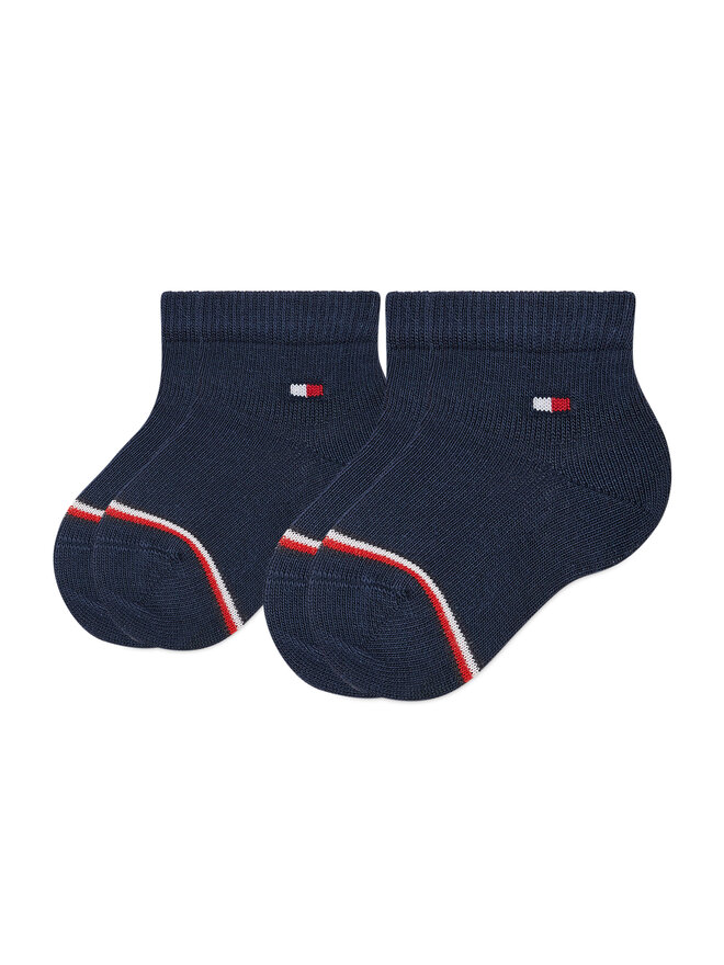 Tommy Hilfiger 2er-Set hohe Kindersocken Tommy Hilfiger 701220516 Dunkelblau