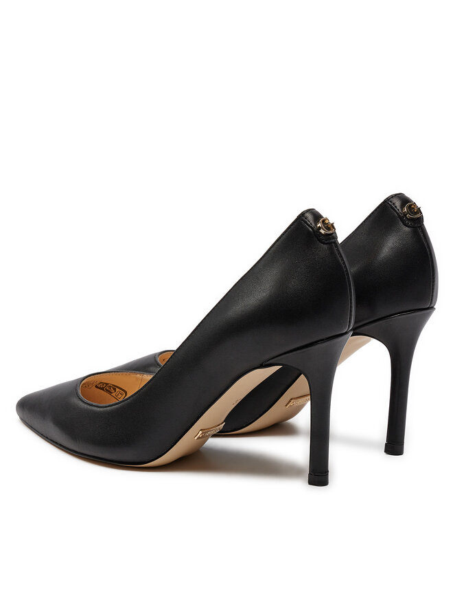 Guess Lodičky Guess Dabbey FLTDAB LEA08 Černá