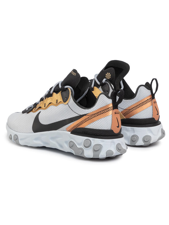 Nike Взуття для бігу Nike React Element 55 CD7627 001 Сірий