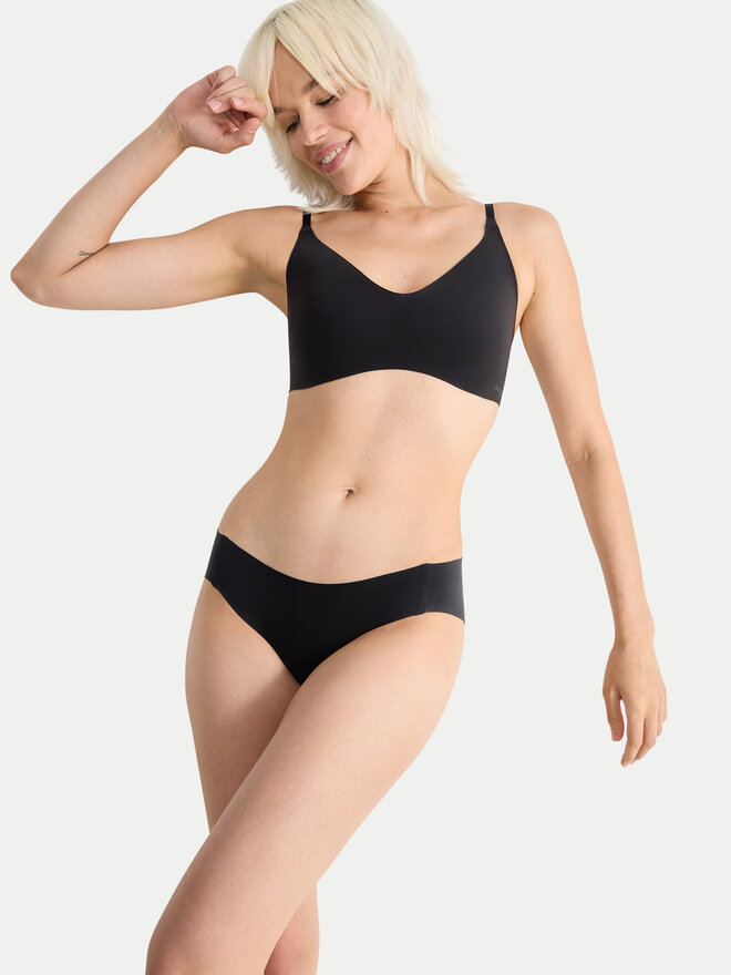 Sloggi Sloggi Klassischer Damenslip Zero Feel 10217838 Schwarz