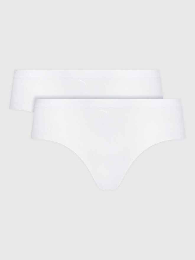 Puma Puma Pack de 2 braguitas clásicas Everyday 935023 Blanco