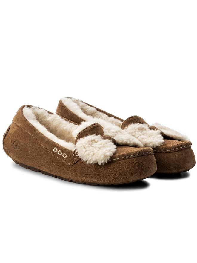 Mokasinai Ugg W Ansley Fur Bow 1019758 Ruda | eavalyne.lt