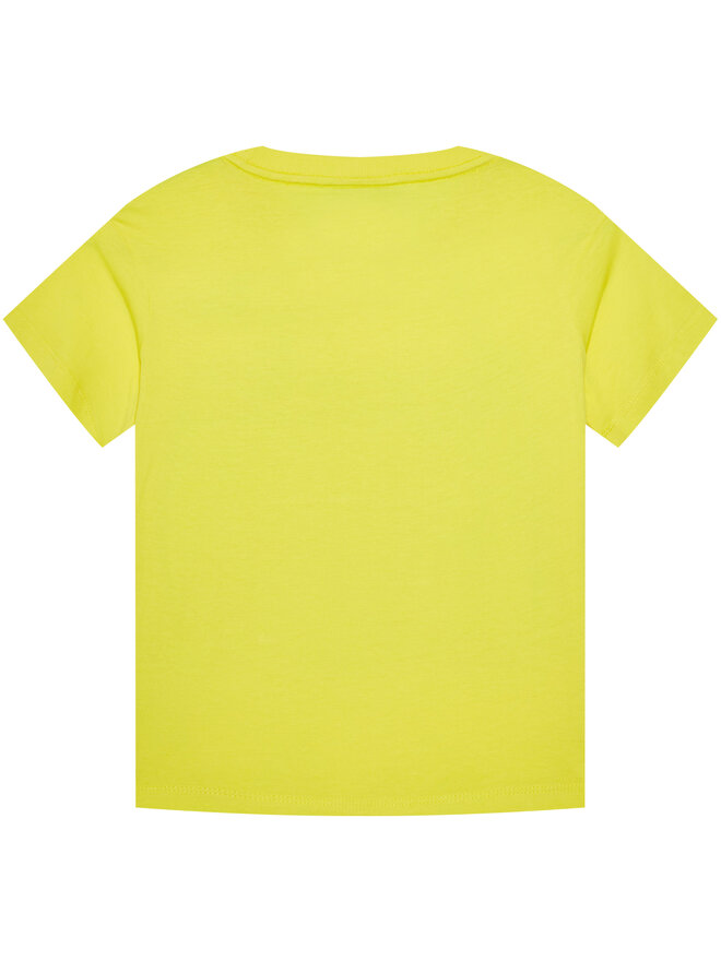 Diadora Diadora Conjunto de camiseta y pantalones cortos deportivos Logo Drip 102.177131 Amarillo Regular Fit