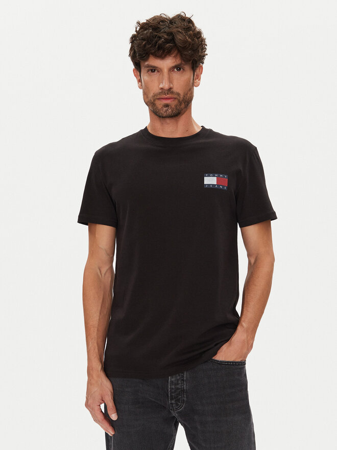Tommy Jeans Tommy Jeans Pack de 2 camisetas Ess Flag DM0DM22143 De color Slim Fit