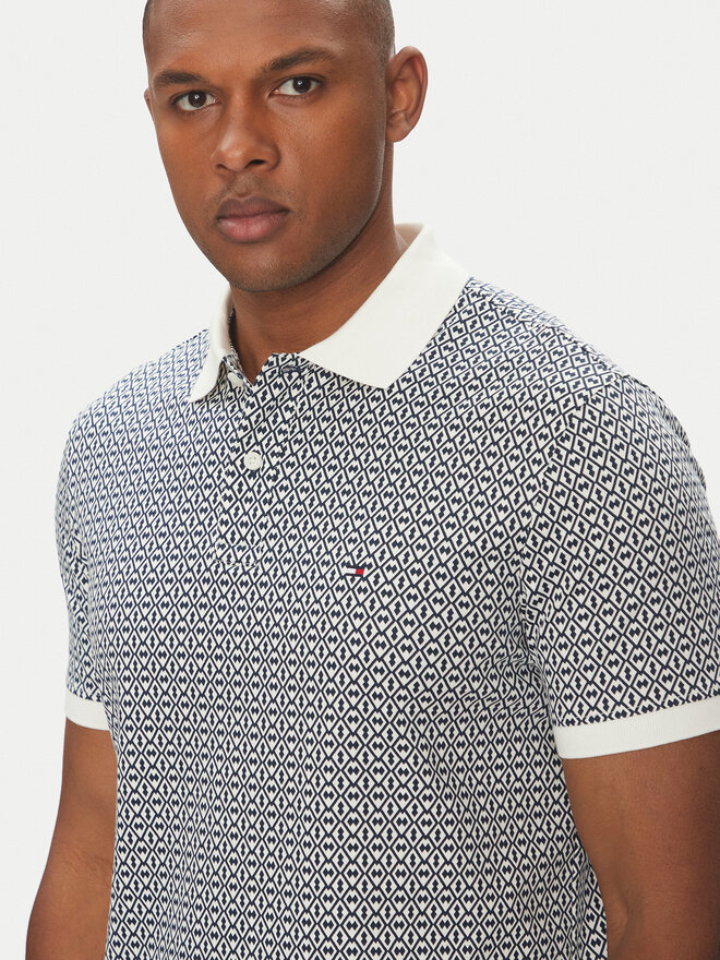 Tommy Hilfiger Tommy Hilfiger Polo marškinėliai Interlock MW0MW39234 Tamsiai mėlyna Regular Fit