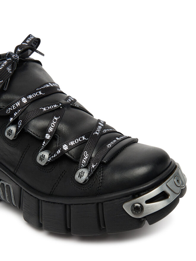 NEW ROCK Сникърси NEW ROCK M-WALL106NSHLACE-C2 Черен