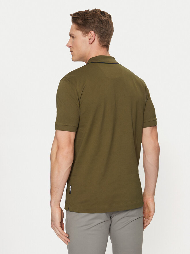 BOSS BOSS Poloshirt PORSCHE X PORSCHE 50531463 Khakifarben Regular Fit