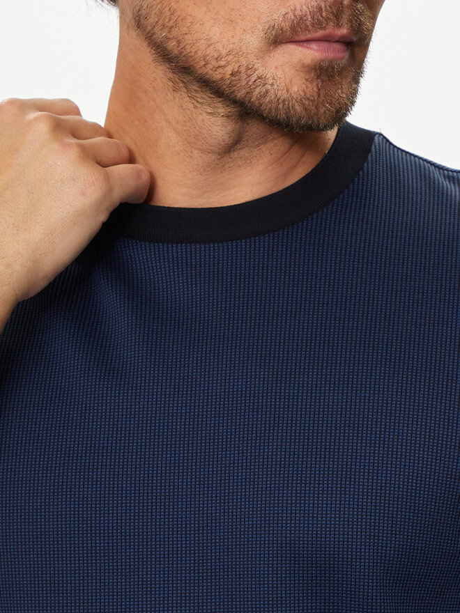 BOSS Boss Футболка H-Tiburt 431 50518539 Cиній Regular Fit